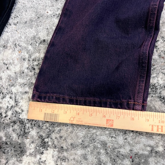 BDG Skate Fit Jeans Mens 29x30 Purple Wash Relaxed Straight Leg Denim - Picture 6 of 8